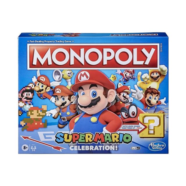 Portada de Monopoly Super Mario Bros ¡Celebración!