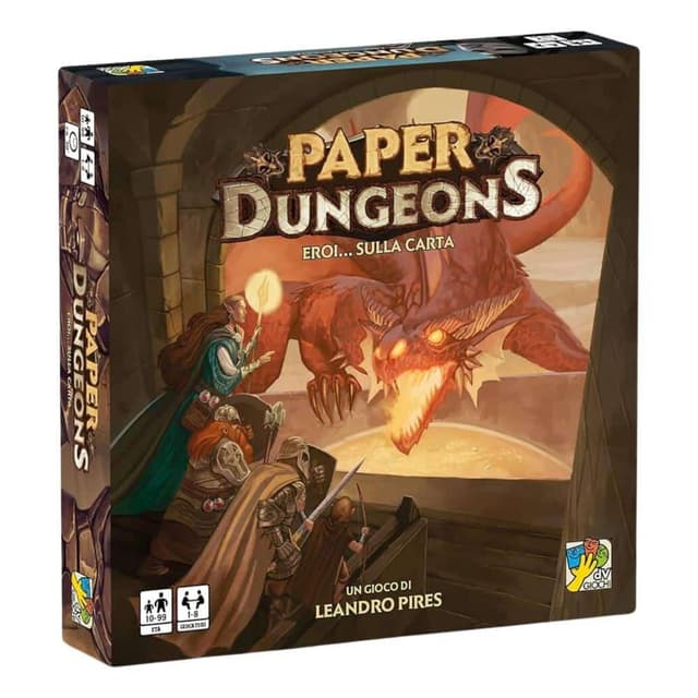 Portada de Paper Dungeons