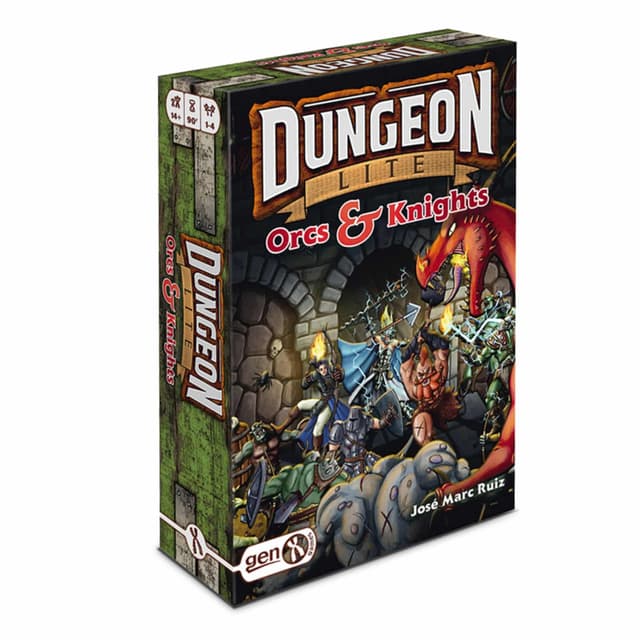 Portada de Dungeon Lite: Orcs and Knights