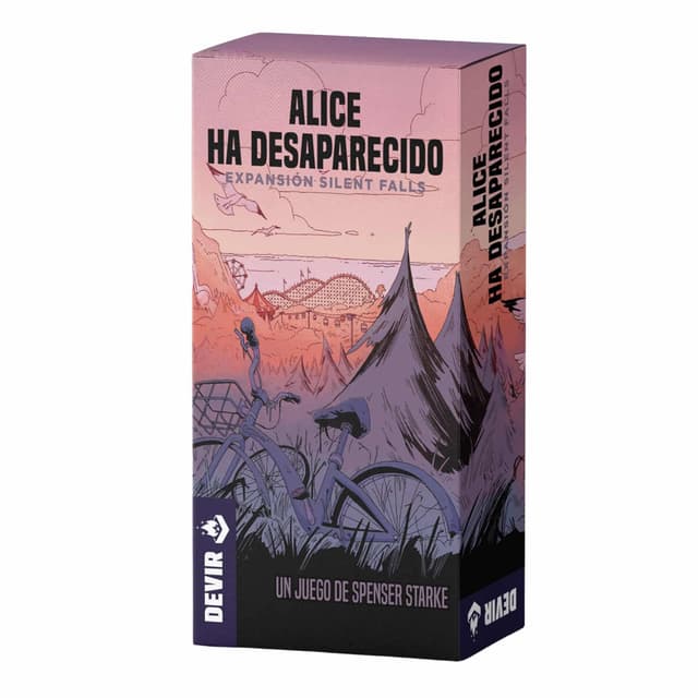 Portada de Alice Ha Deaparecido Expansión Silent Falls