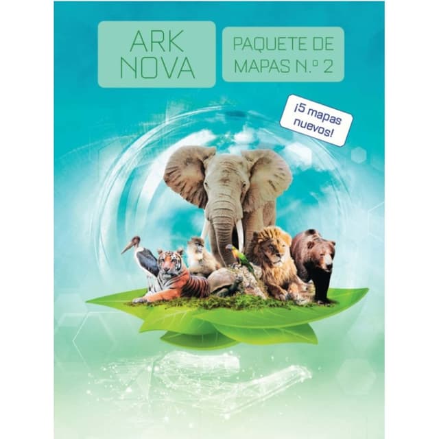 Portada de Paquetes de Mapa N°2 – Ark Nova