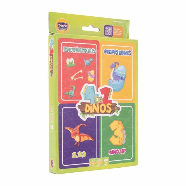 Portada de Juego Dinosaurio 4 en 1