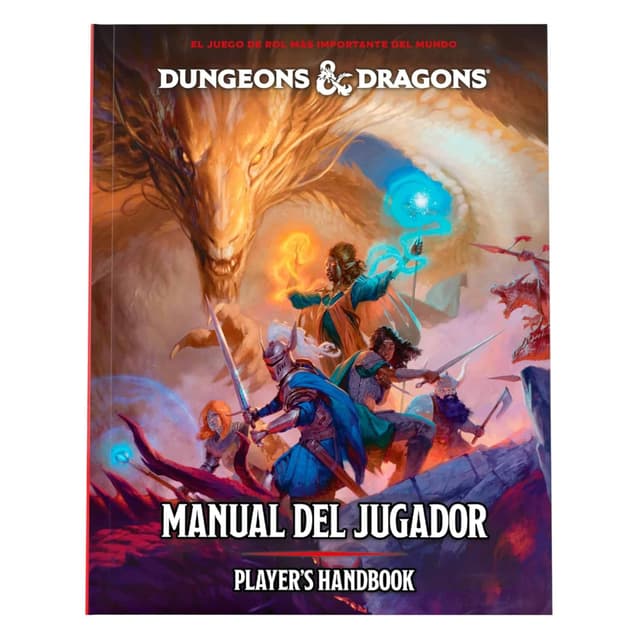 Portada de Dungeons and Dragons Manual del Jugador