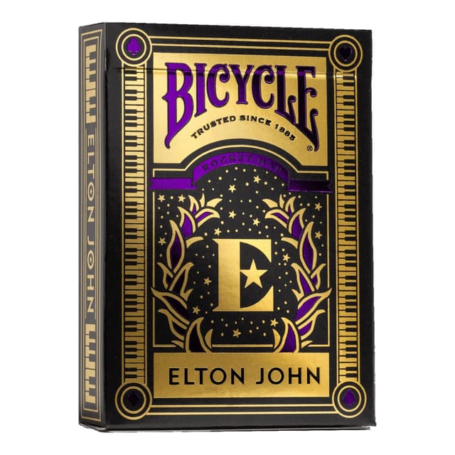 Portada de Naipe Bicycle Elton John