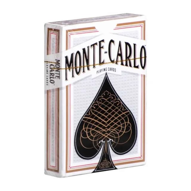 Portada de Naipe Montecarlo Poker Rojo
