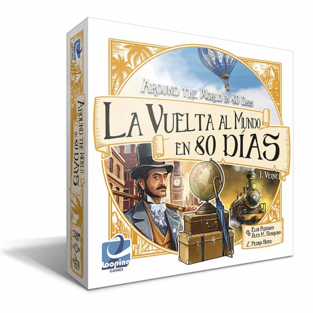 Portada de La Vuelta al Mundo en 80 días