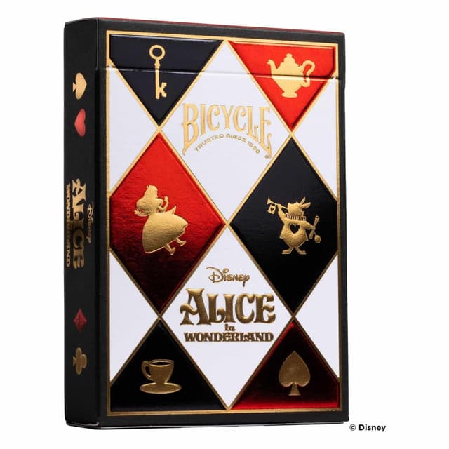 Portada de Naipe Bicycle Alice in Wonderland