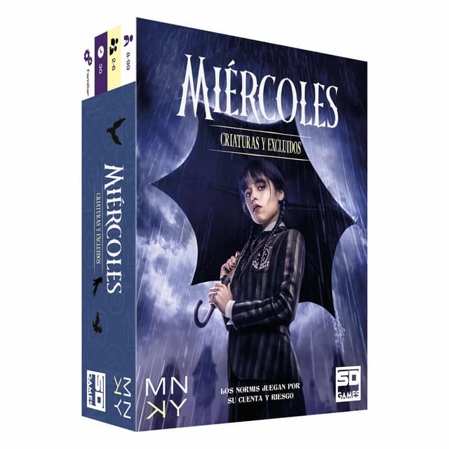 Portada de Miércoles (Merlina): Criaturas y Excluidos