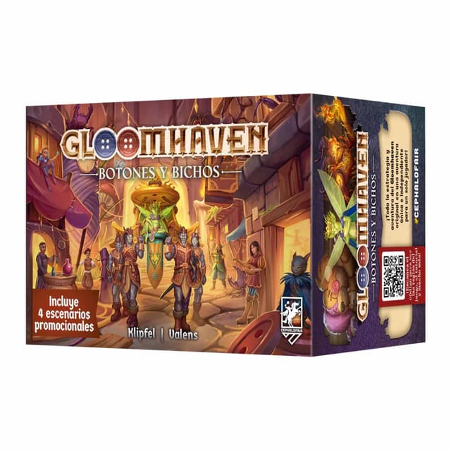 Portada de Botones y Bichos – Gloomhaven