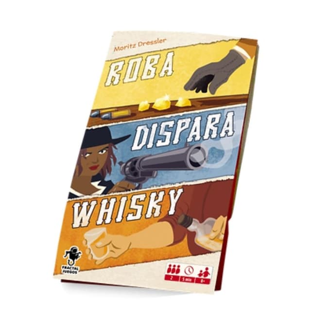 Portada de Roba Dispara Whiskey