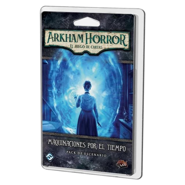 Portada de Arkham Horror LCG Maquinaciones por el tiempo