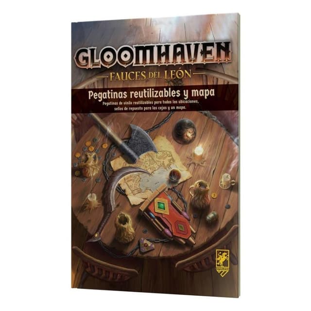 Portada de Gloomhaven Fauces del León Removable Stickers