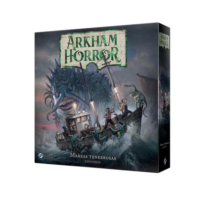Portada de Arkham Horror: Mareas tenebrosas