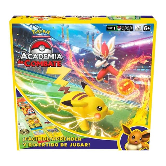 Portada de Academia De Combate Pokémon