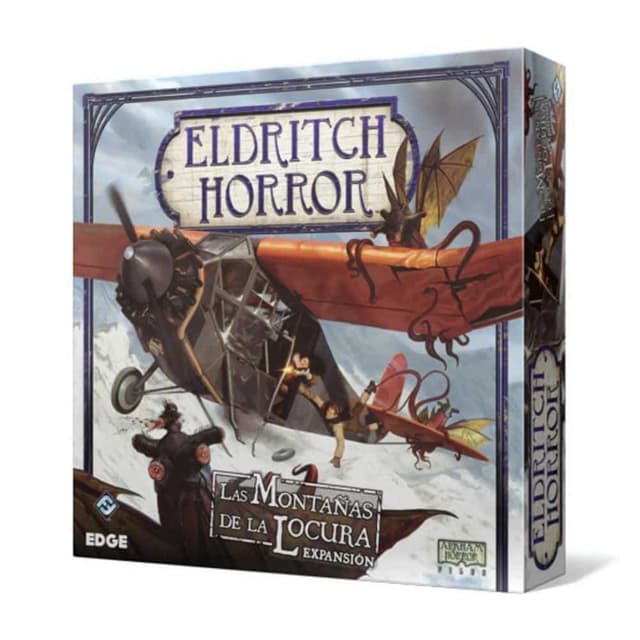 Portada de Eldritch Horror: Las montañas de la locura