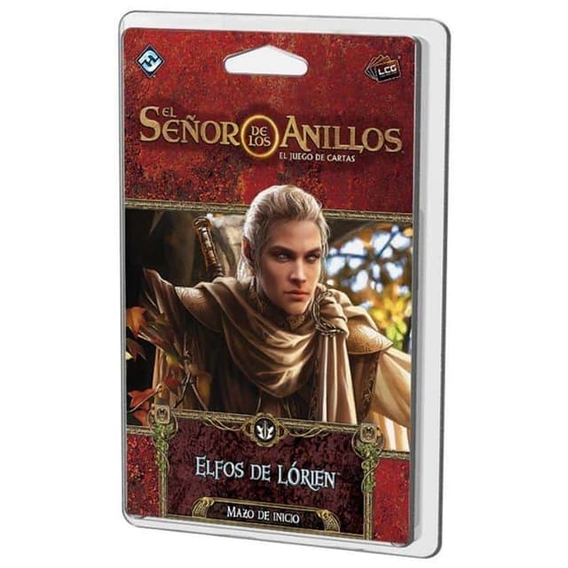 Portada de El Señor de los Anillos LCG: Elfos de Lórien Mazo de inicio