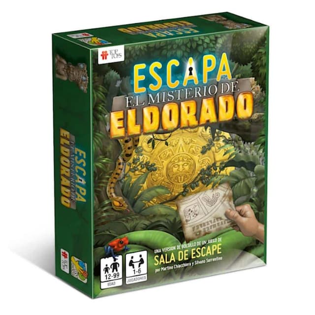 Portada de Escapa! El misterio de Eldorado