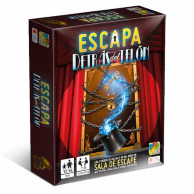 Portada de Escapa! Detras Del Telón