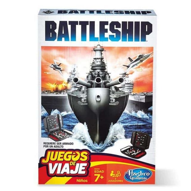 Portada de Battleship Hasbro Edición de Viaje