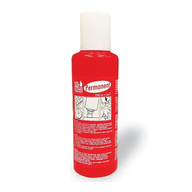 Portada de Pegamento Permanente Para Puzzles 250 ml