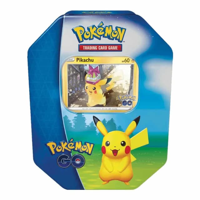 Portada de Pokémon GO Tin Pikachu Inglés
