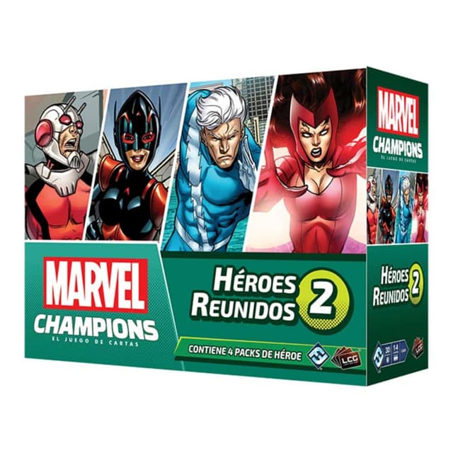 Portada de MARVEL CHAMPIONS HEROES REUNIDOS 2