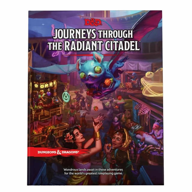 Portada de Dungeons and Dragons Journeys Through the Radiant Citadel