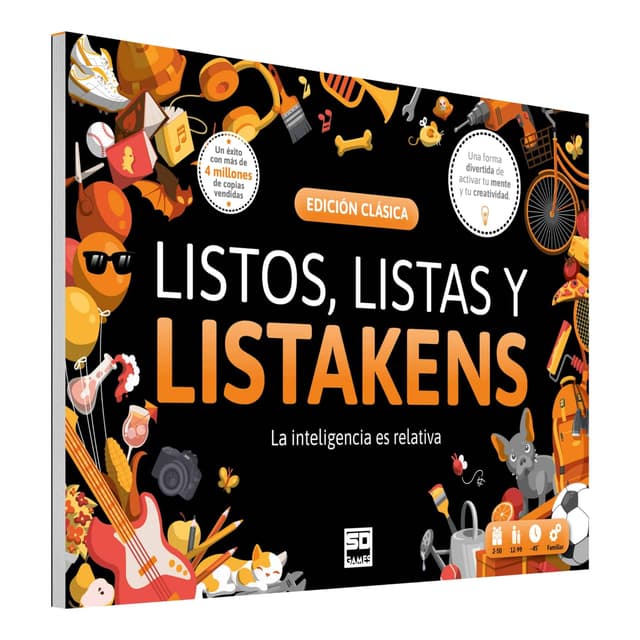 Portada de Listos Listas Listakens Clásico (Bachillerato)