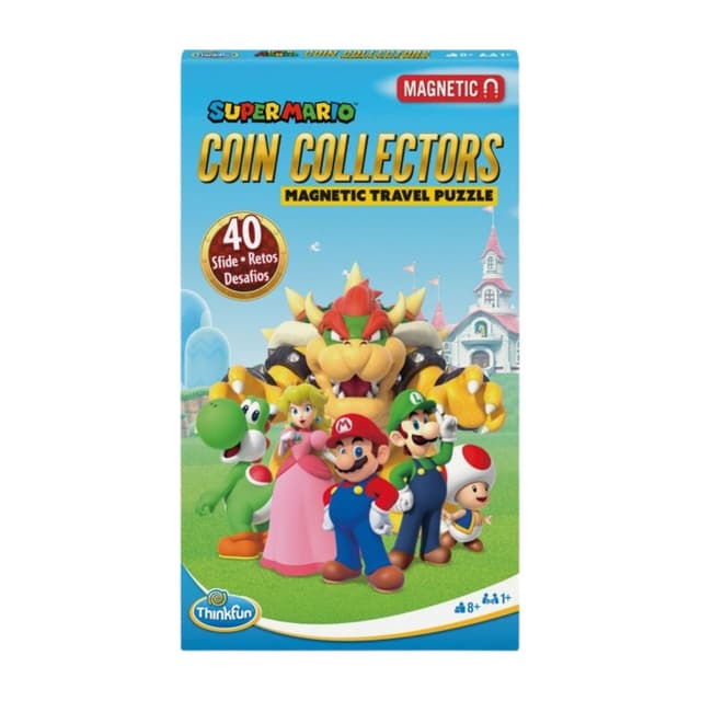 Portada de Super Mario Coin Collector Magnetic Travel Puzzle