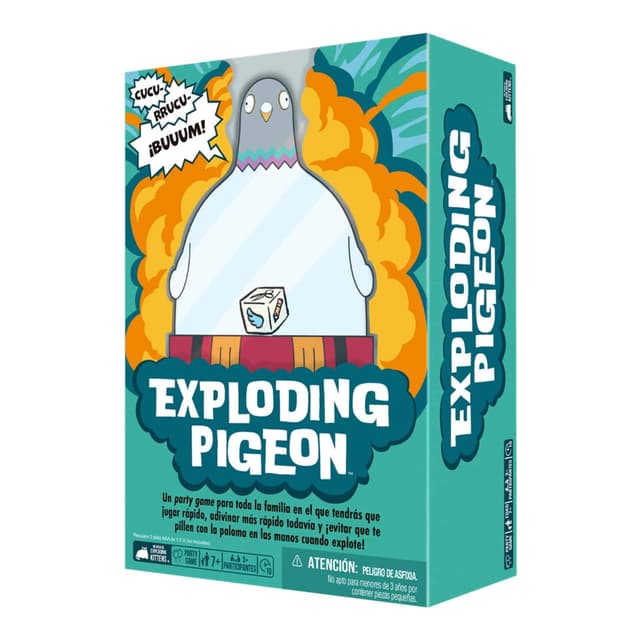 Portada de EXPLODING PIGEON