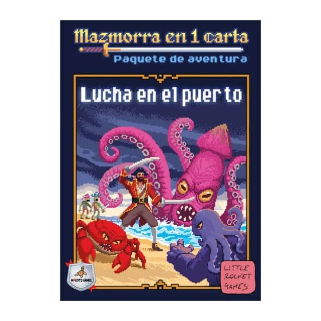 Portada de Lucha en el puerto – Mazmorra en 1 carta