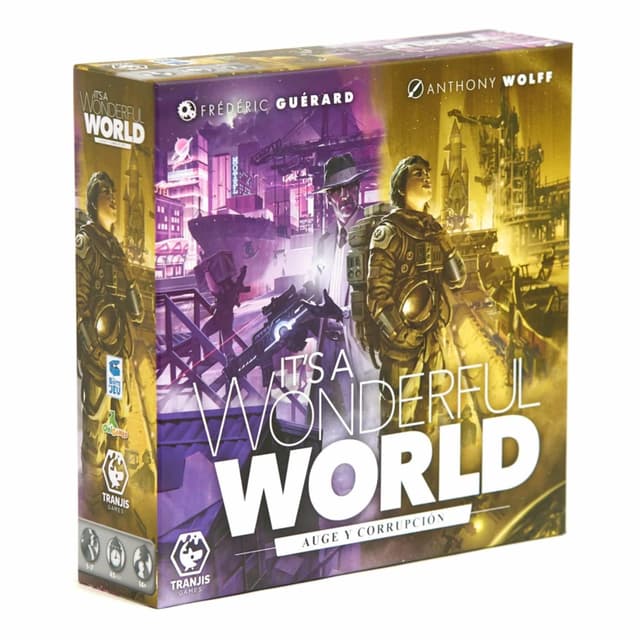 Portada de Auge y Corrupción – It’s a Wonderful World