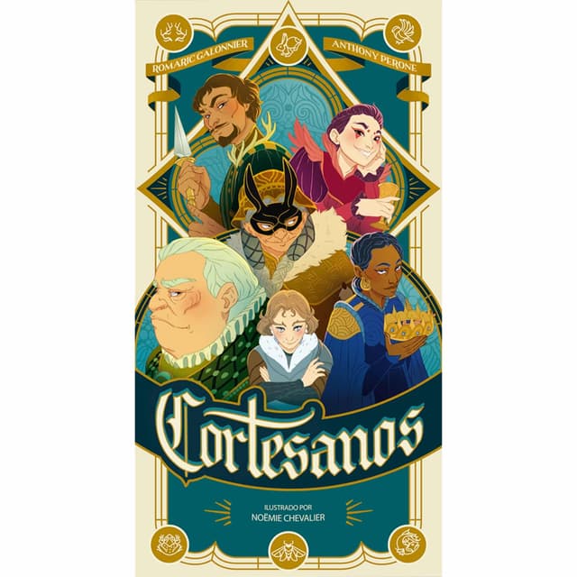 Portada de Cortesanos