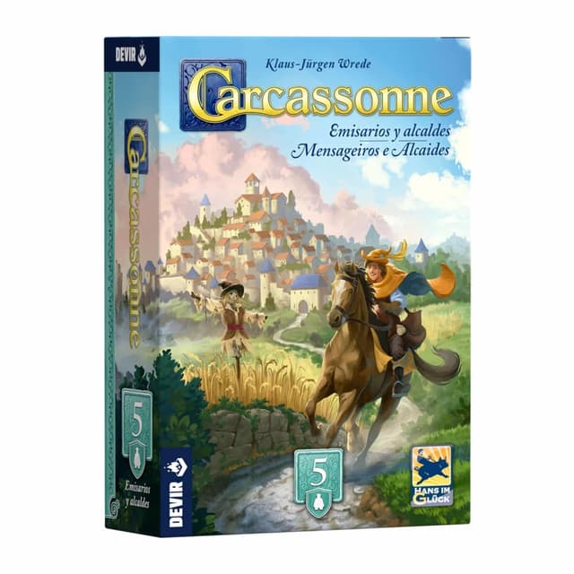 Portada de Carcassonne: Emisarios y Alcaldes