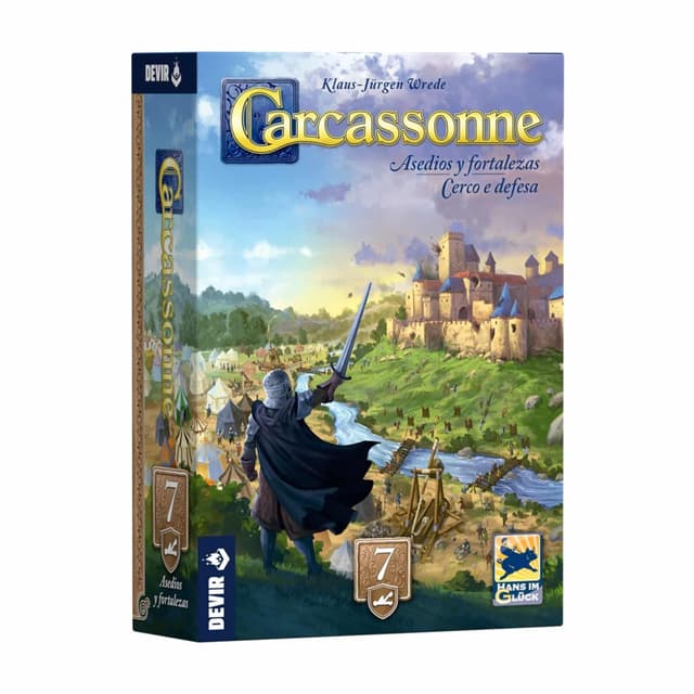 Portada de Carcassonne: Asedios y Fortaleza