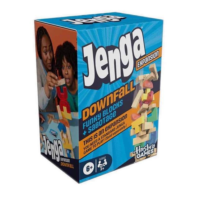 Portada de Expansión Jenga – Caída Libre