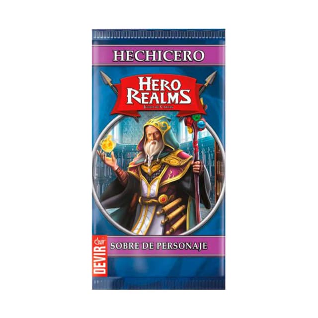 Portada de Expansión Hero Realms – Pack De Personaje Hechicero