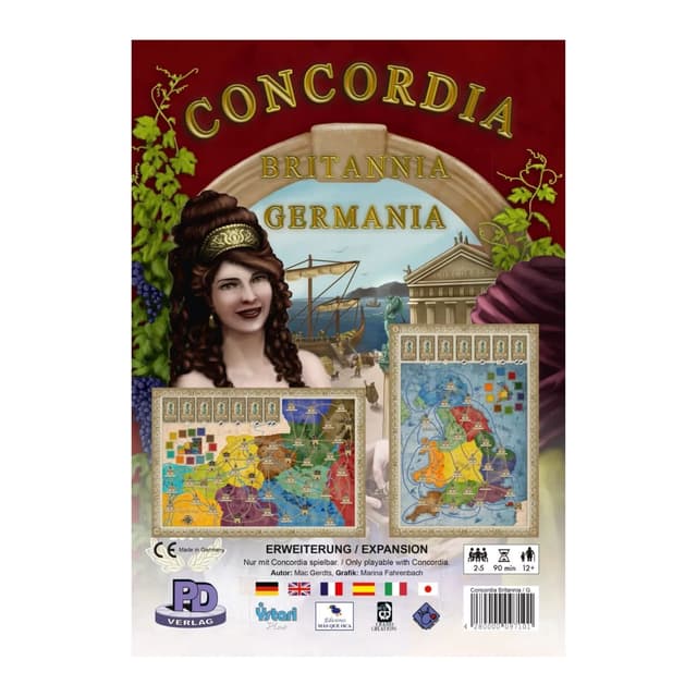Portada de Britania y Germania – Concordia