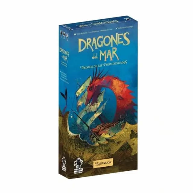 Portada de Tesoros de las Profundidades – Dragones del Mar