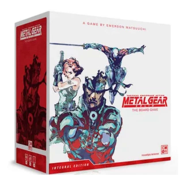 Portada de Metal Gear Solid - El Juego de Mesa