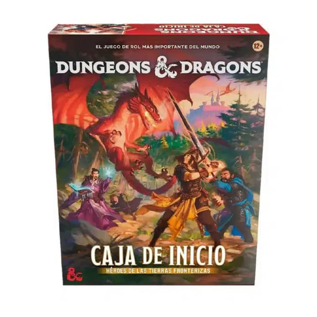 Portada de Dungeons and Dragons (Caja de inicio): Héroes de Las Tierras Fronterizas