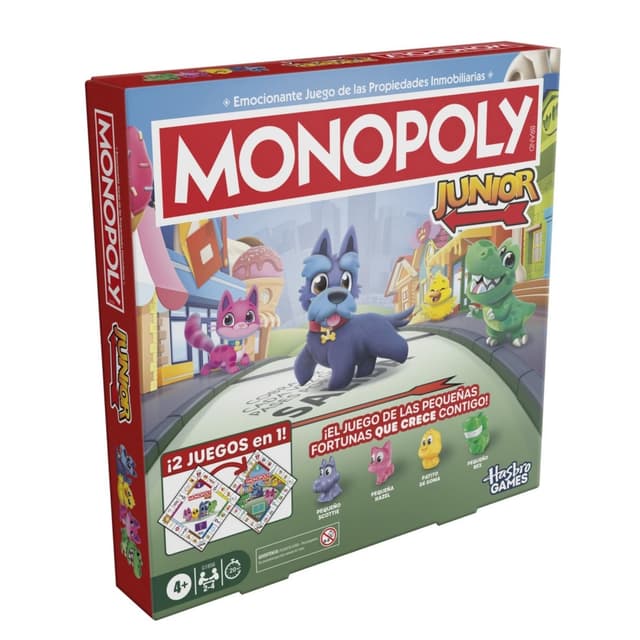 Portada de Monopoly Junior 2 en 1