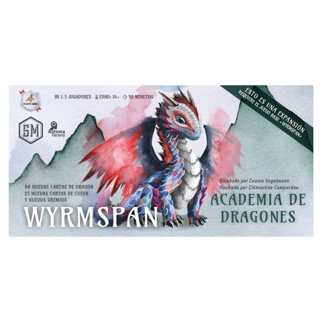 Portada de Academia de Dragones – Wyrmspan