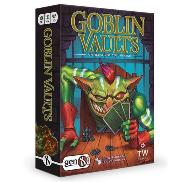 Portada de Goblin Vaults: Un relato de Roll Player