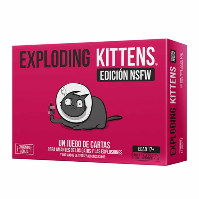 Portada de Exploding Kittens Pink nsfw 3.0