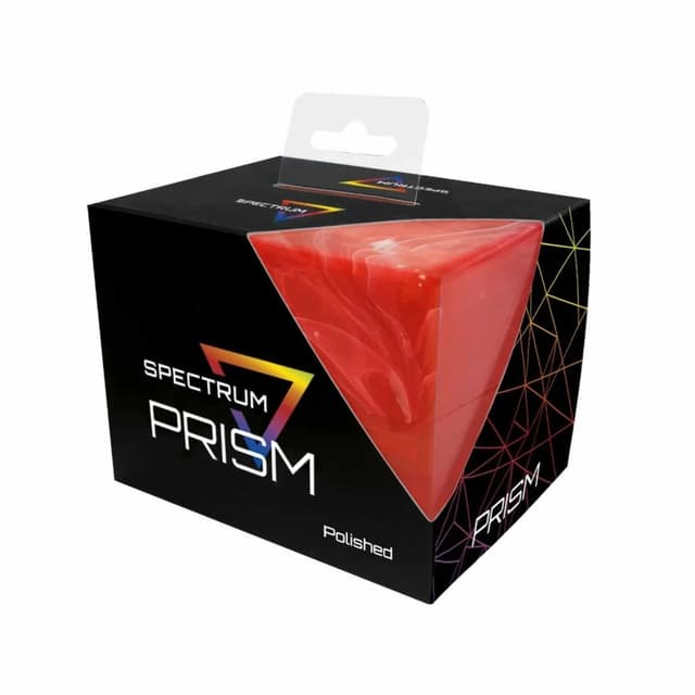 Portada de Portamazo BCW Prism Deck Case Polished Carnelian Red