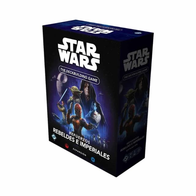 Portada de Refuerzos rebeldes e imperiales – Star Wars The Deckbuilding Game