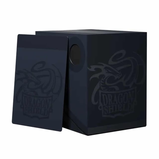 Portada de Portamazo Dragon Shield Double Shell Deck Box Midnight Blue