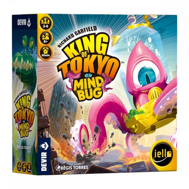 Portada de Expansión para King of Tokyo – Mind Bug