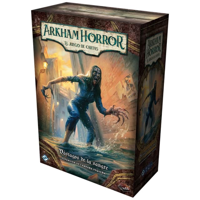Portada de Arkham Horror LCG – Vástagos de la Sangre Expansión de Campaña